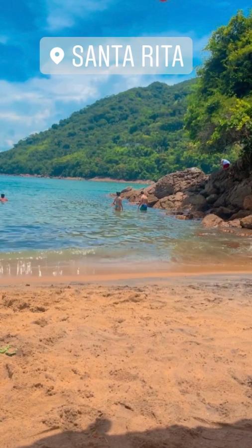 Hospedaria Vitoria Mar Ubatuba Bagian luar foto