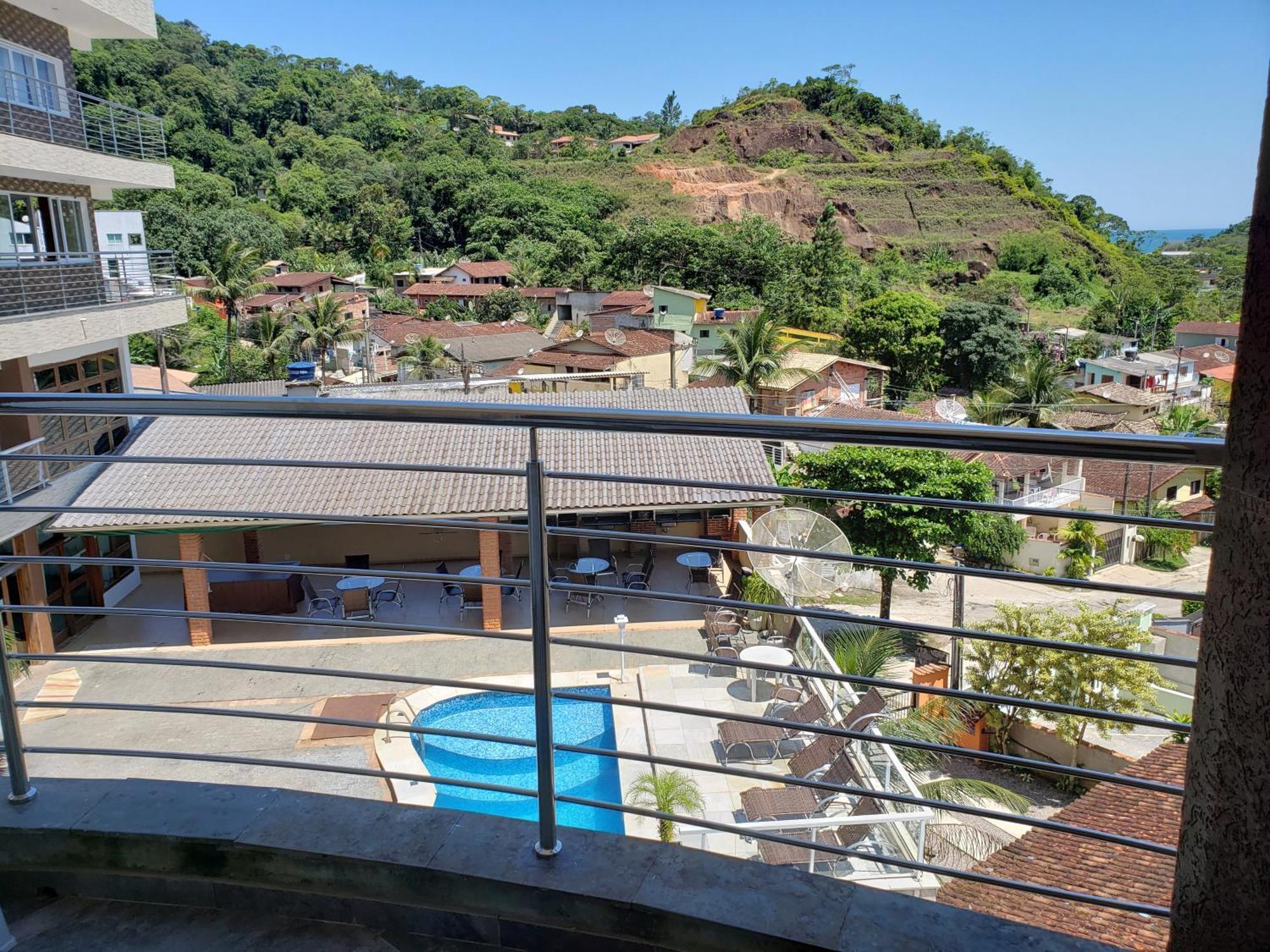 Hospedaria Vitoria Mar Ubatuba Bagian luar foto